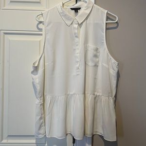 American Eagle Outfitters - sleeveless peplum top